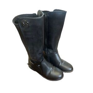 Michael Kors MK Women’s Cypress Zip Boots Black Size 5
